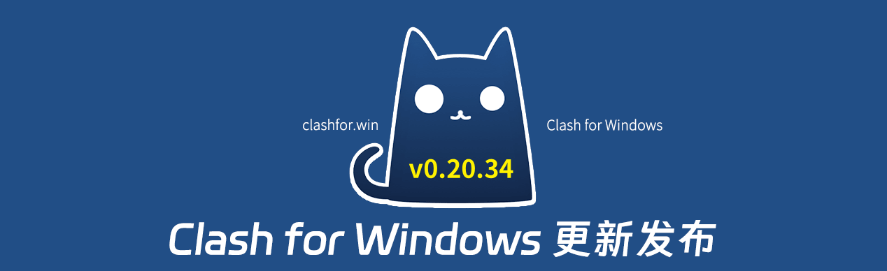 Clash for Windows 更新 v0.20.34 汉化绿色版 - 第1张图片